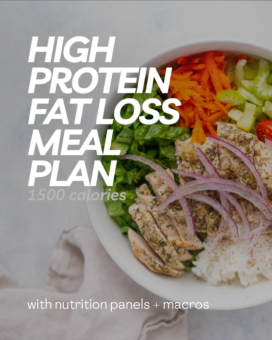 High Protein Fat Loss Meal Plan (March)