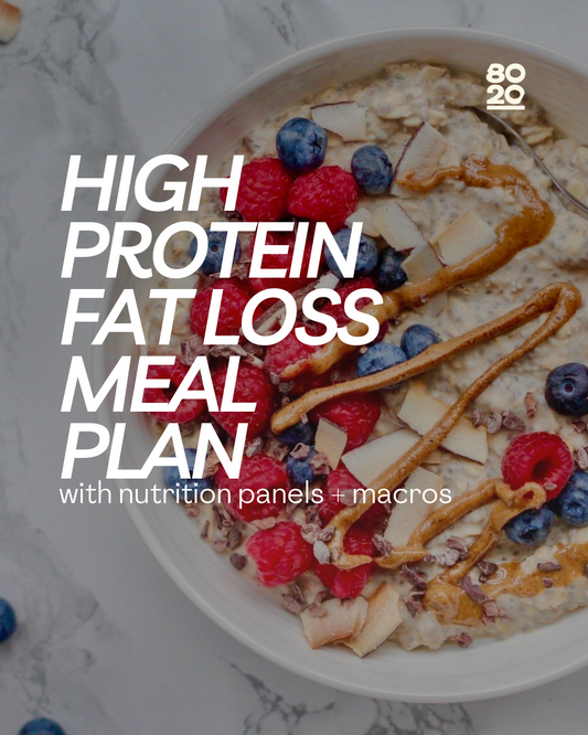 High Protein Fat Loss Meal Plan (Feb)