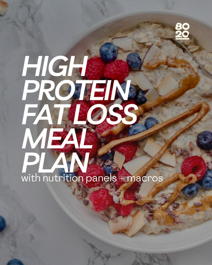 High Protein Fat Loss Meal Plan